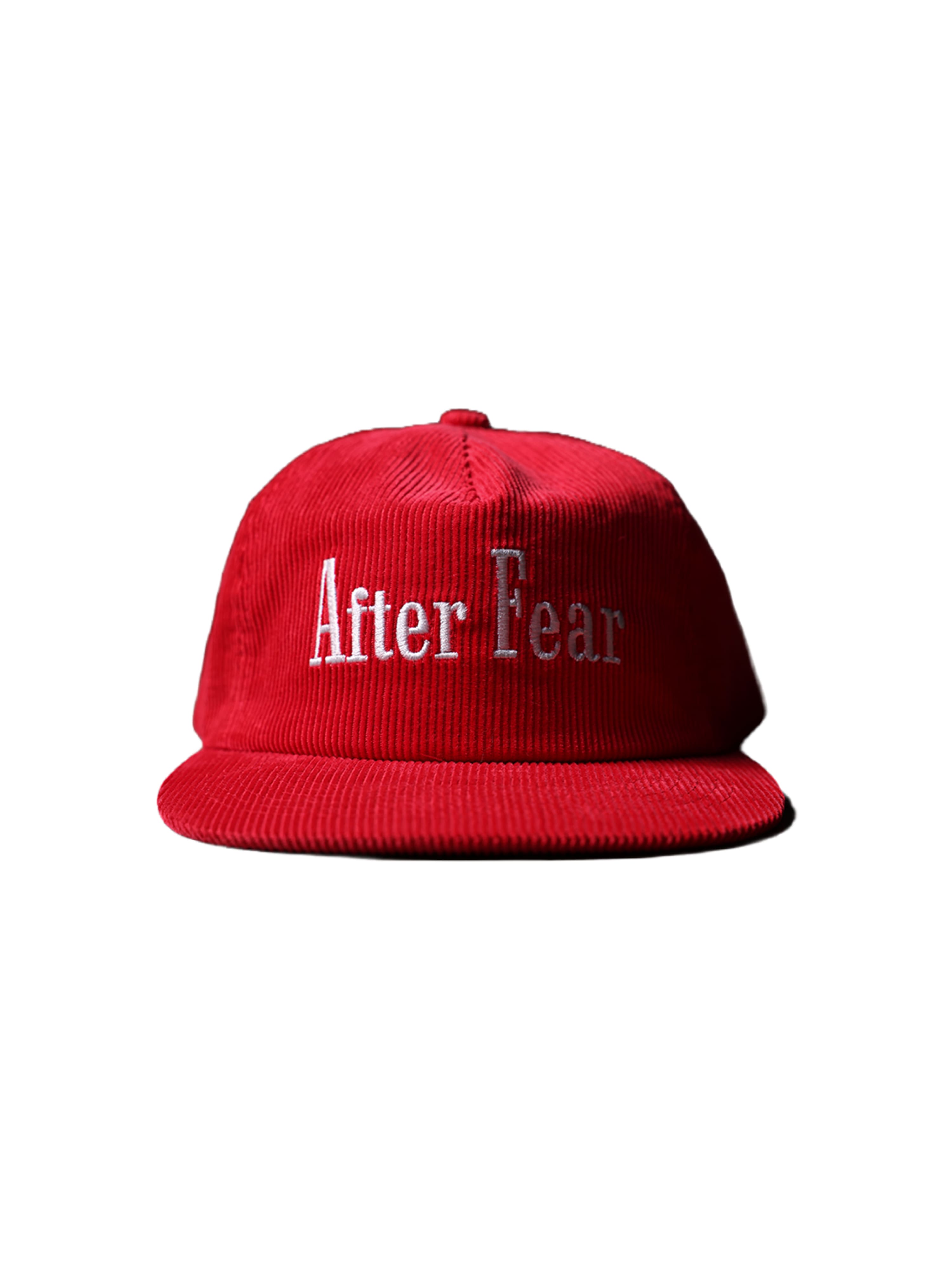 Corduroy Red Cap