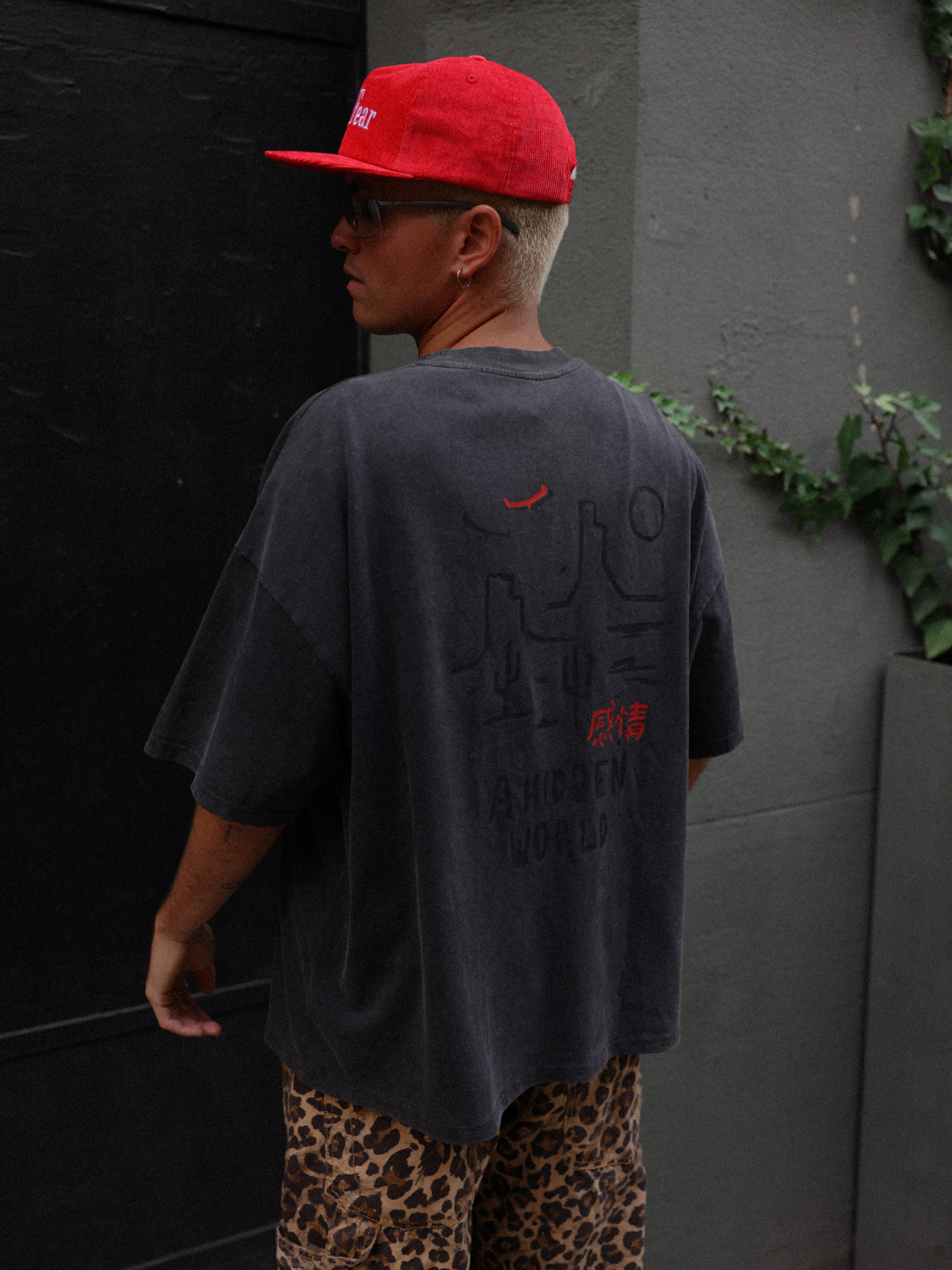 Corduroy Red Cap