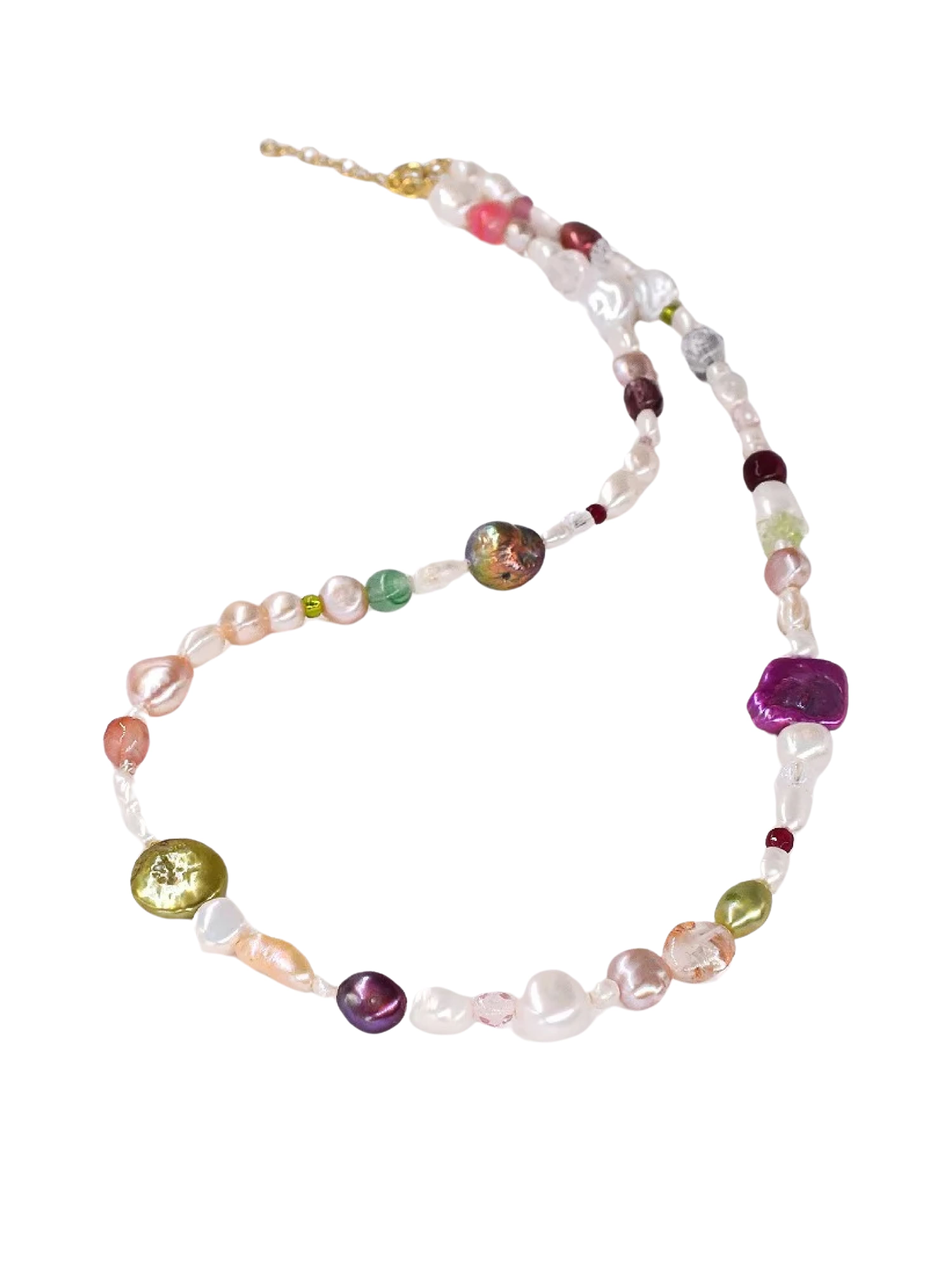 Giardino Mixed Pearls Necklace