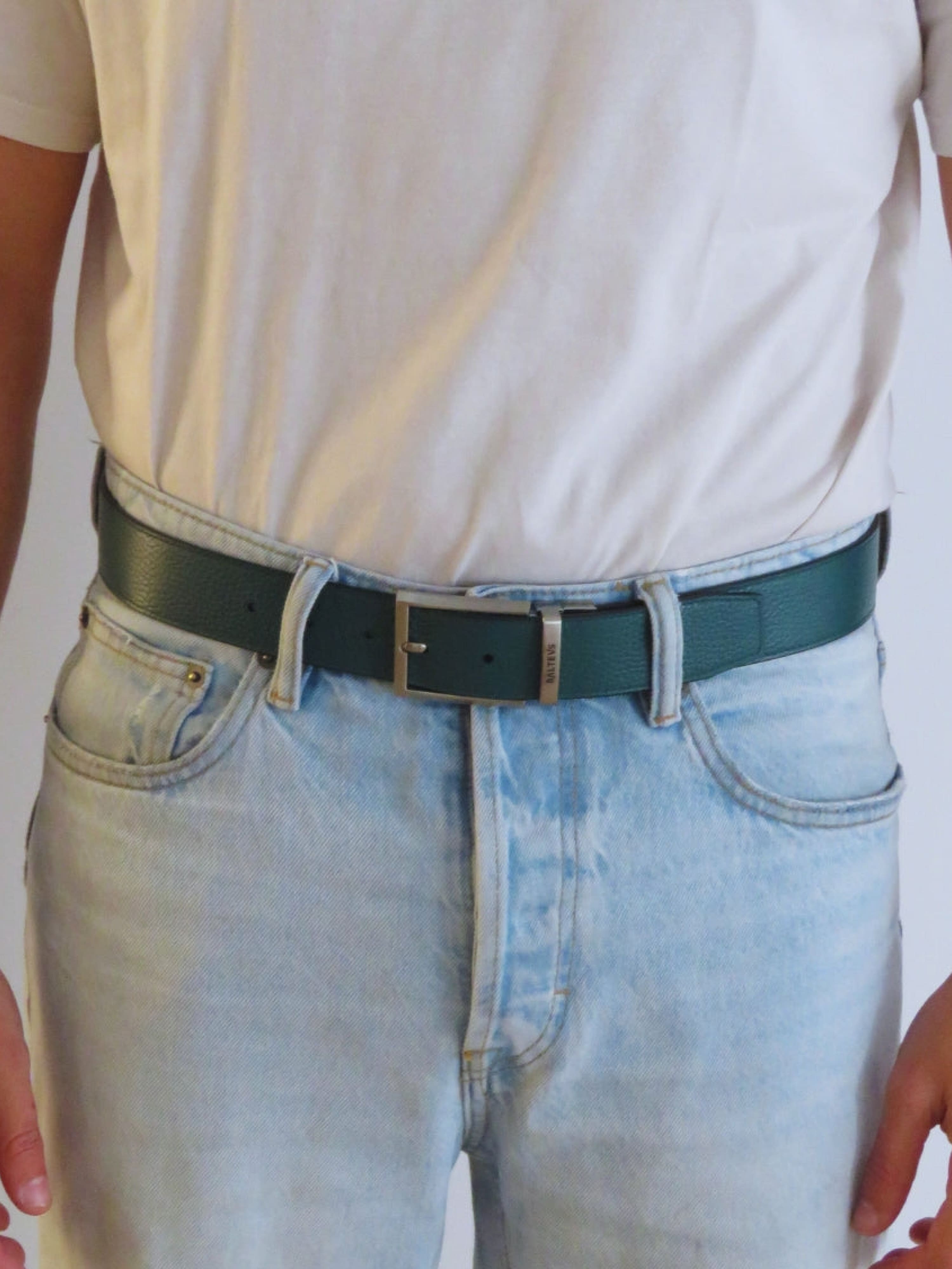 Green Reversible Belt