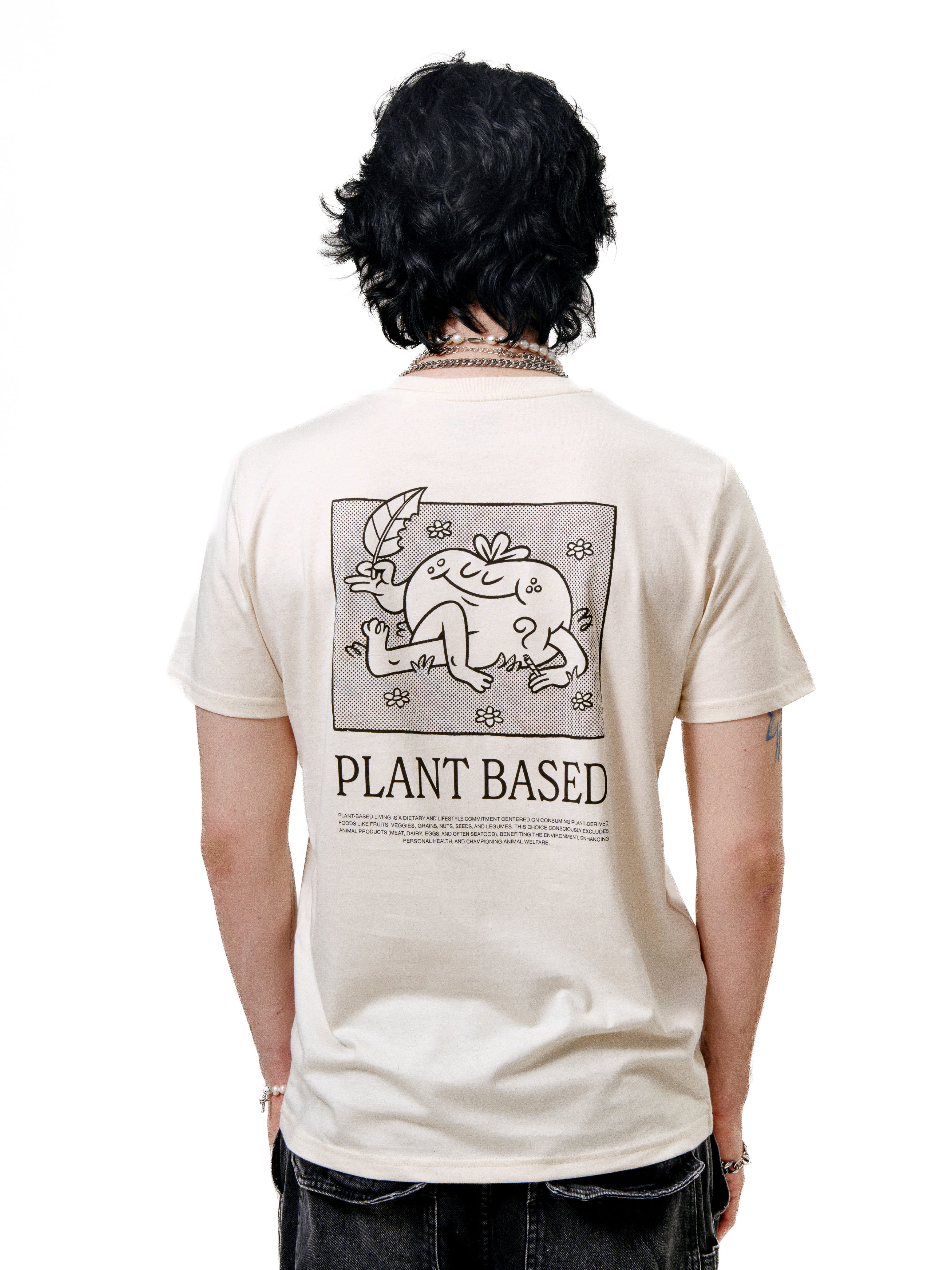 Camiseta a base de plantas