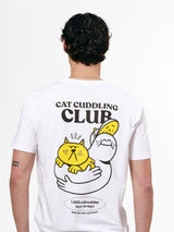 Cat Cuddling Club T-shirt