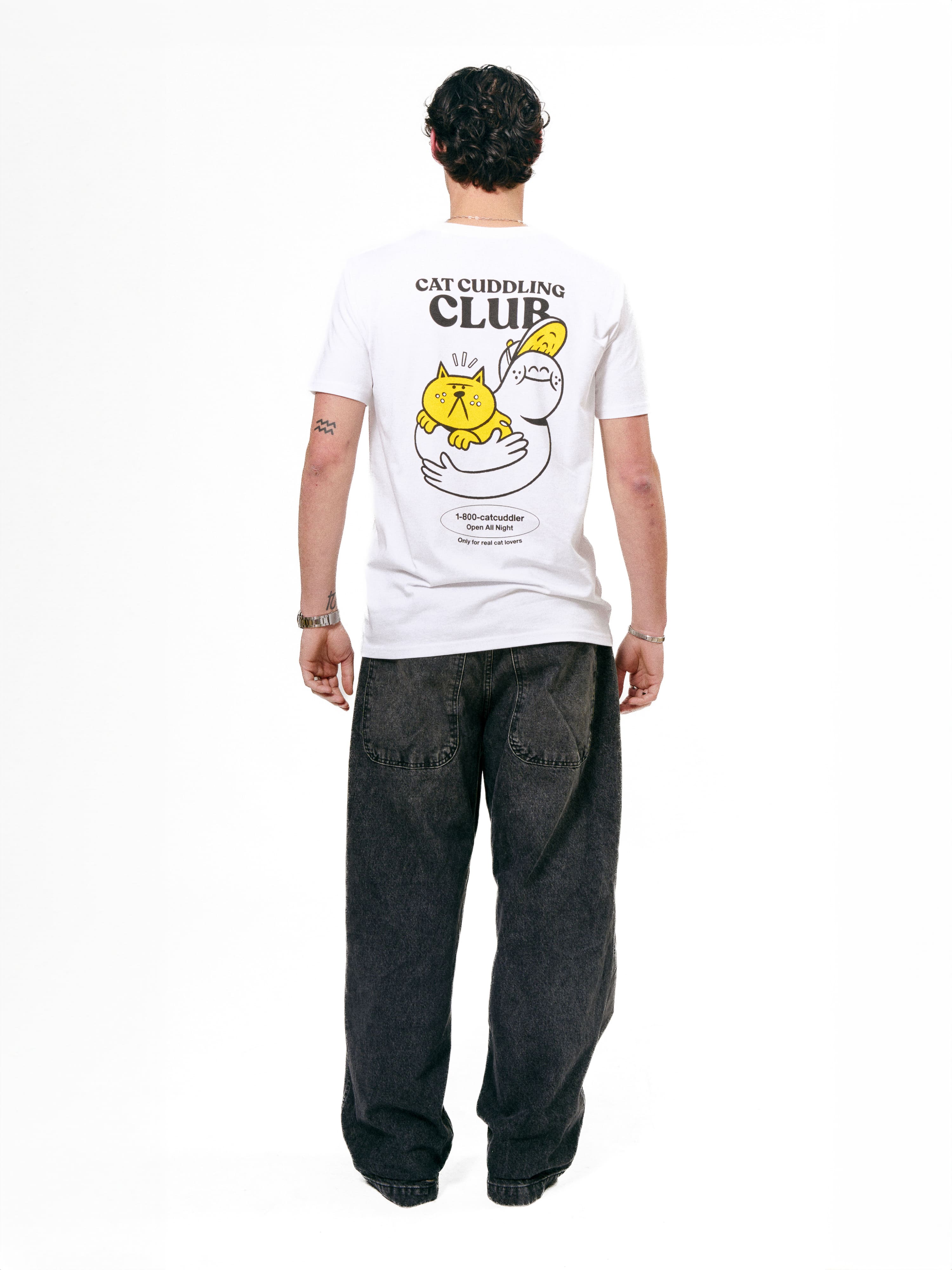 Camiseta Club de abrazos de gato