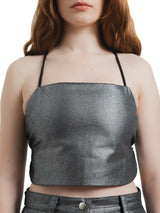 Silver Linda Top