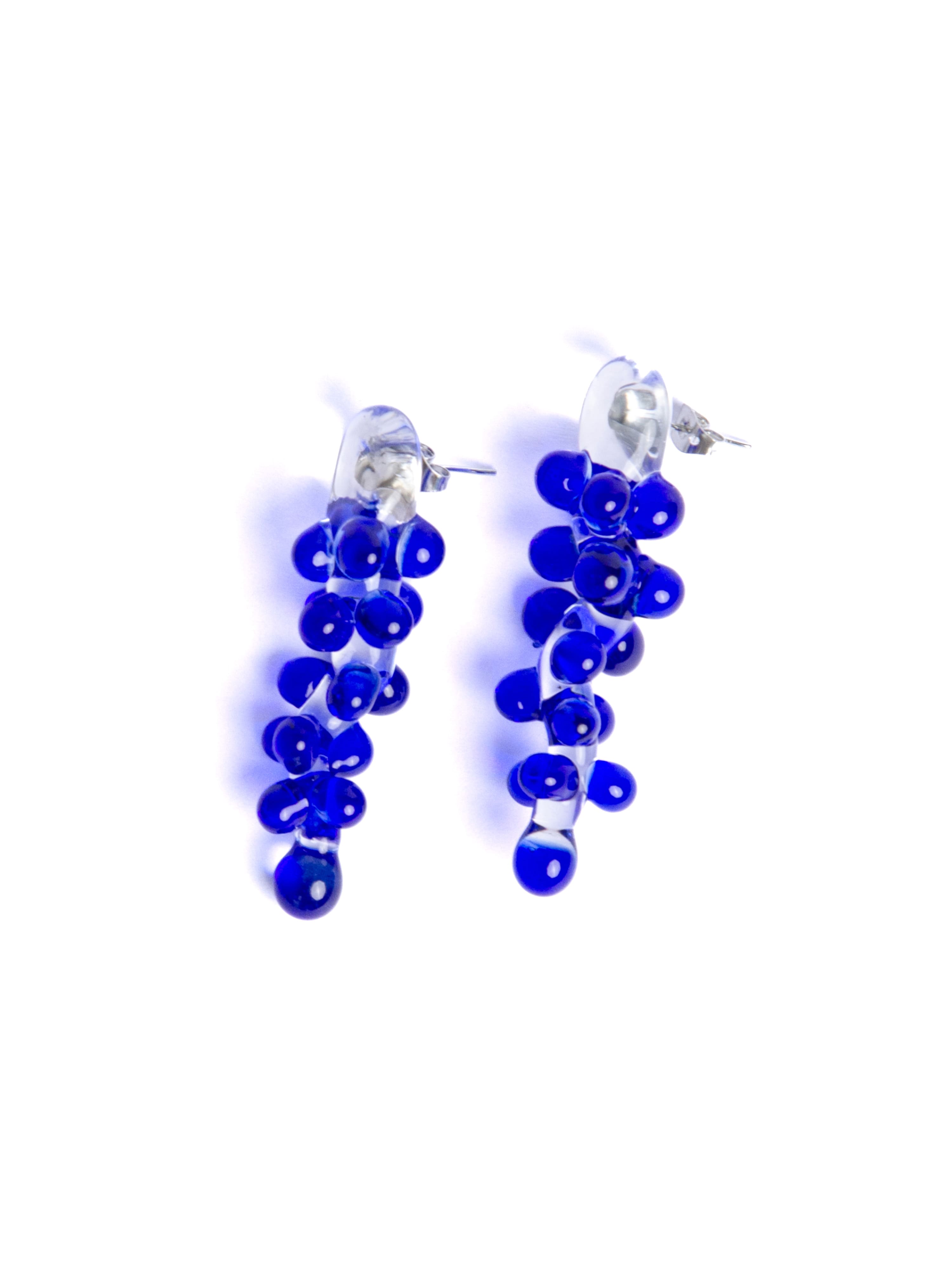 Blue Amulet Earrings