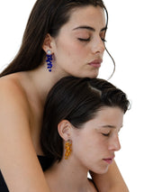 Amber Amulet Earrings