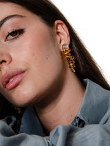 Amber Amulet Earrings