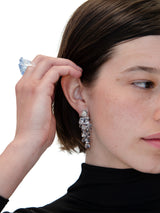 Clear Amulet Earrings