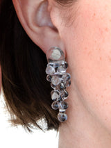 Clear Amulet Earrings