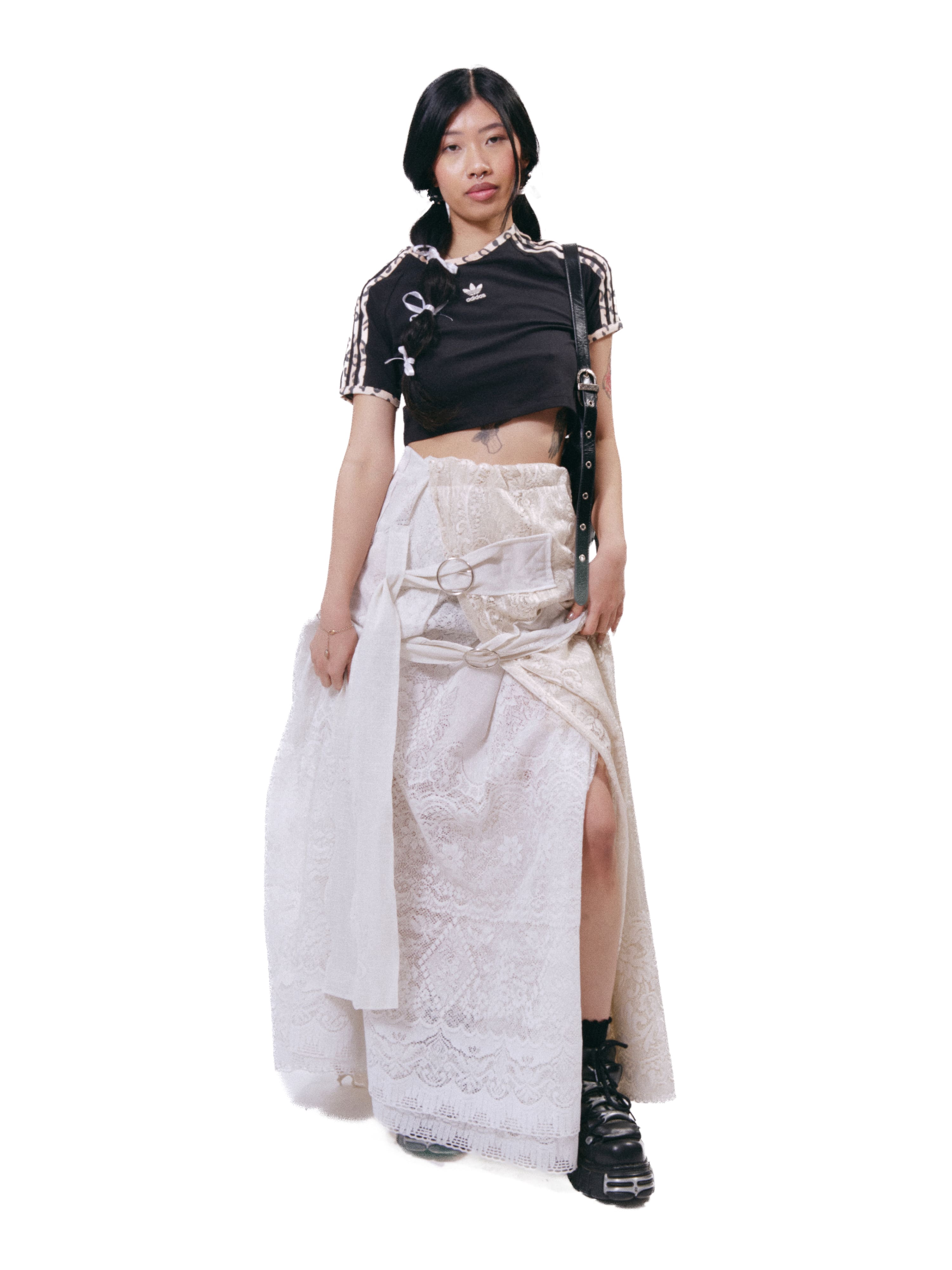 Long Lace Skirt